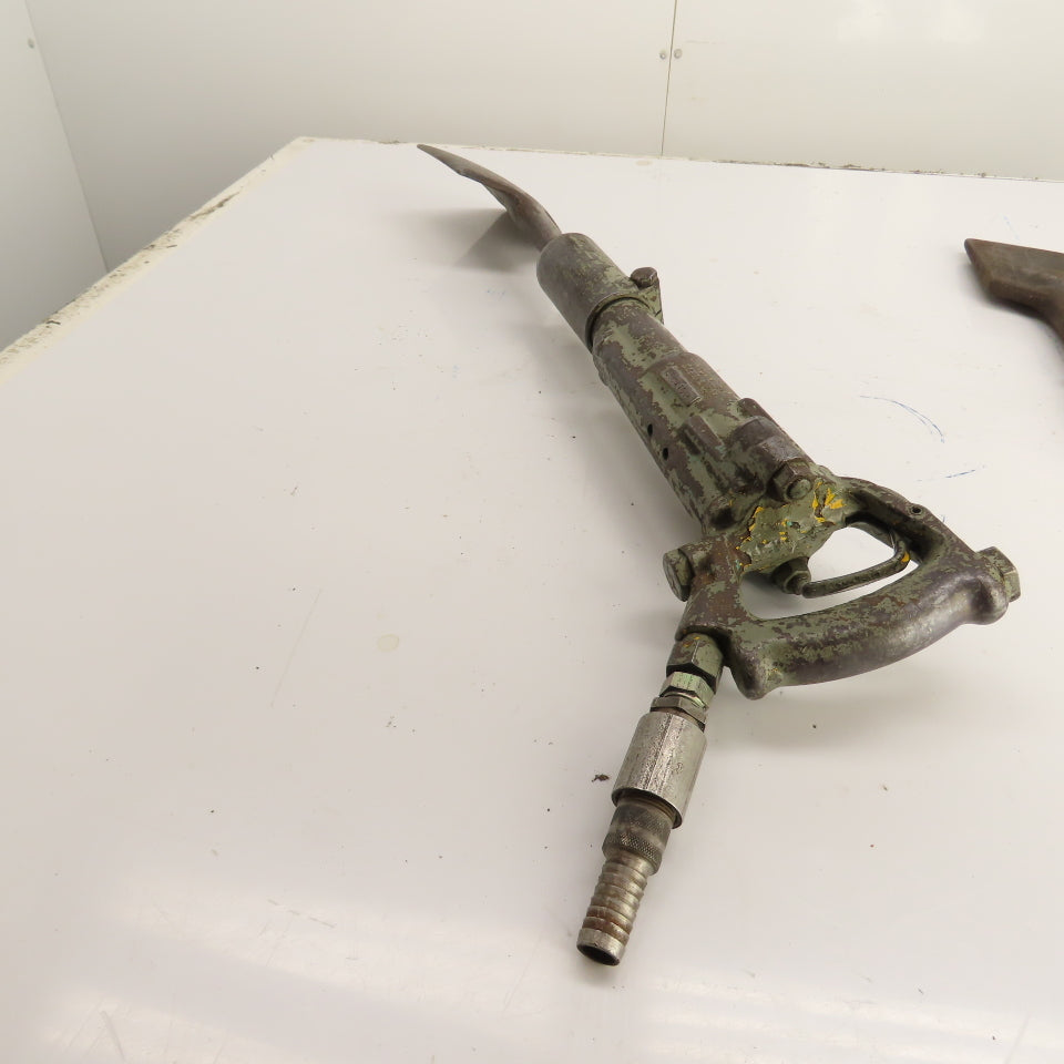 Le Roi Model 31 Pneumatic Chipping Hammer with (3) Chisel Attachments