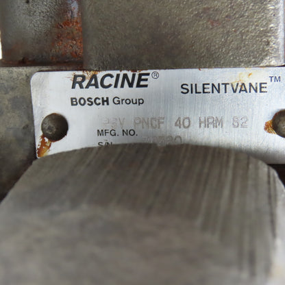 Racine PSV PNCF 40 HRM 62 Silentvane Variable Volume Vane Pump