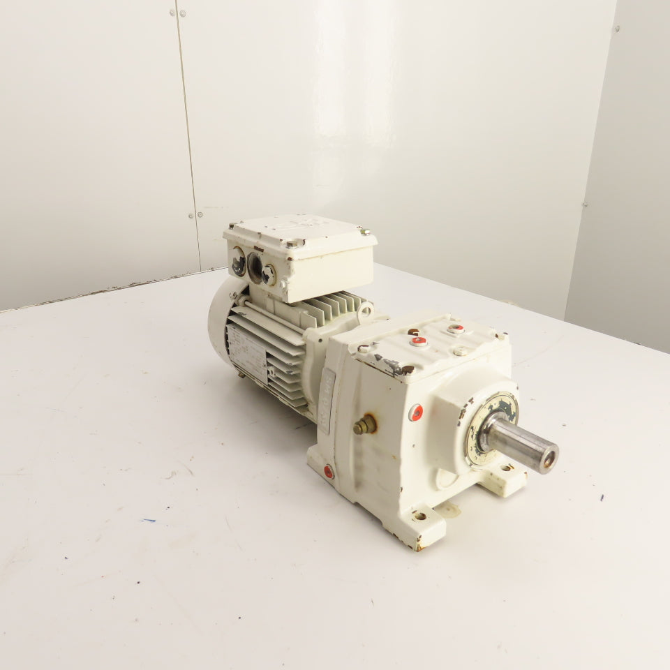 SEW-EURODRIVE R37 DT80K4/II3D 0.55kW Gear Motor 230/400V 3Ph 35RPM 39.17:1 Ratio