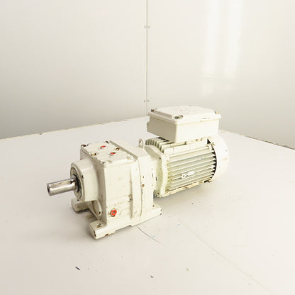 SEW-EURODRIVE R37 DT80K4/II3D 0.55kW Gear Motor 230/400V 3Ph 35RPM 39.17:1 Ratio