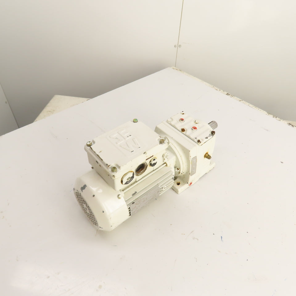 SEW-EURODRIVE R37 DT80K4/II3D 0.55kW Gear Motor 230/400V 3Ph 35RPM 39.17:1 Ratio