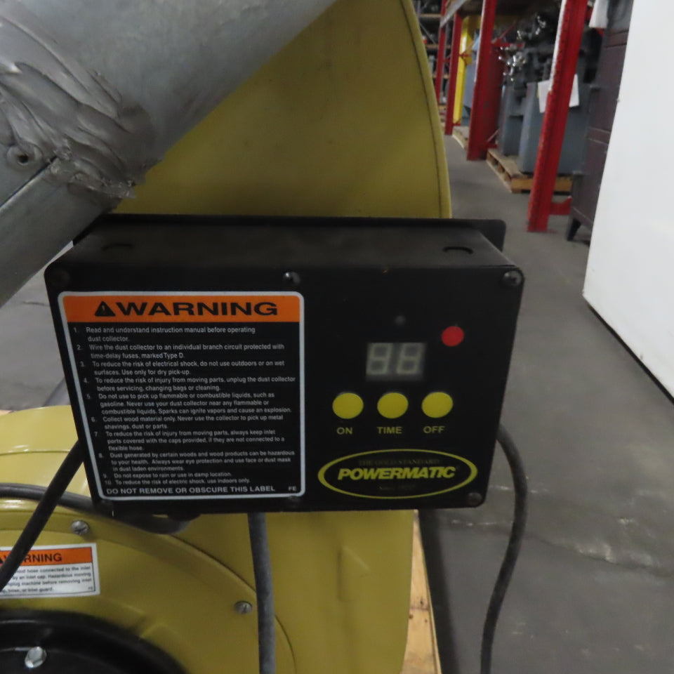 Powermatic 1791078 PM1300TX 1-3/4HP TurboCone Dust Collector 115/230V 1Ph