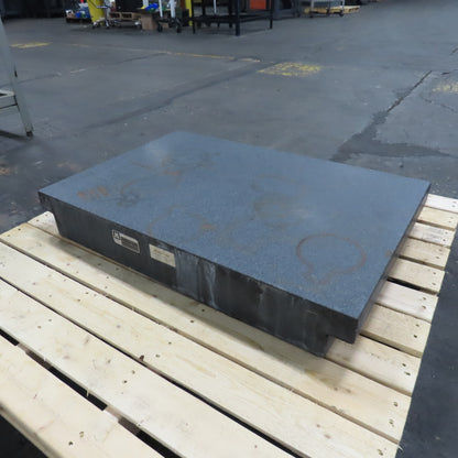 Accu-Rite Black Granite Surface Inspection Plate 36" x 24" x 5"