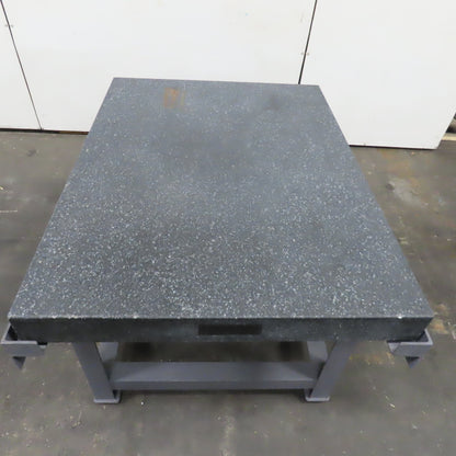 Black Granite Surface Inspection Plate 48" x 36" x 4"