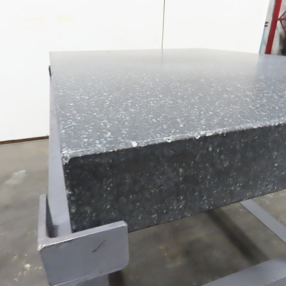 Black Granite Surface Inspection Plate 48" x 36" x 4"