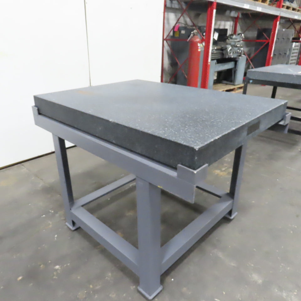 Black Granite Surface Inspection Plate 48" x 36" x 4"