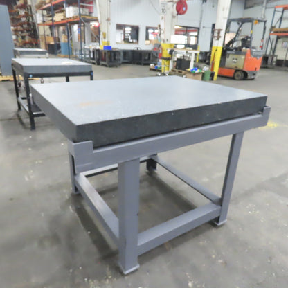 Black Granite Surface Inspection Plate 48" x 36" x 4"