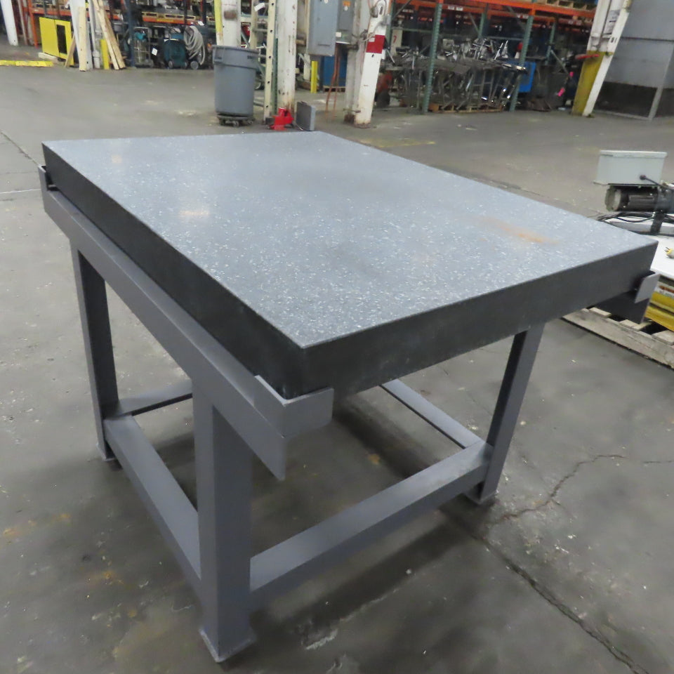 Black Granite Surface Inspection Plate 48" x 36" x 4"