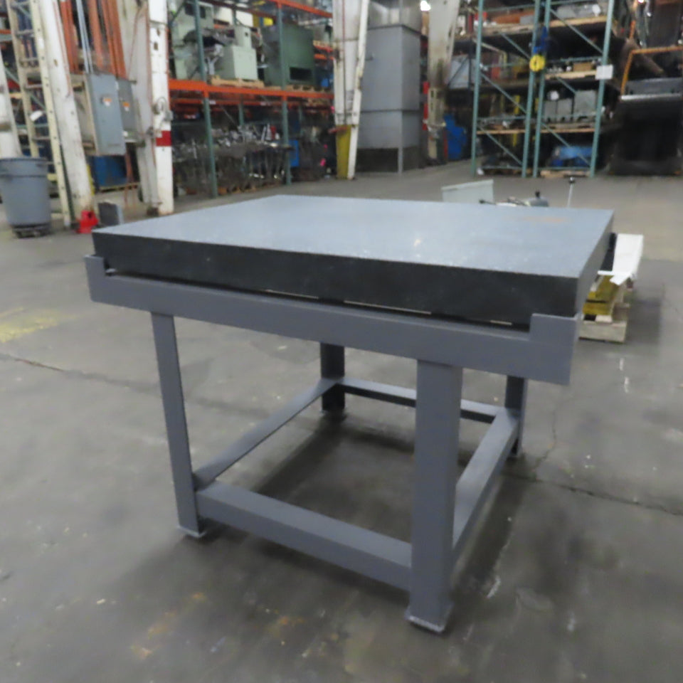 Black Granite Surface Inspection Plate 48" x 36" x 4"