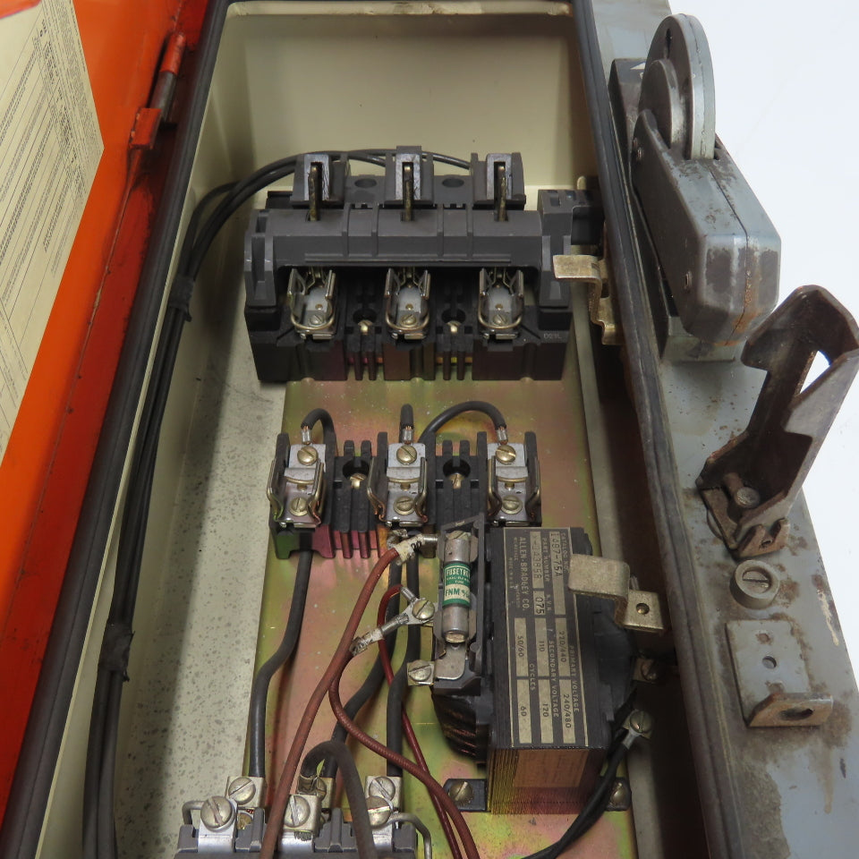 Allen-Bradley 712-BJB242 Size 1 Combination Motor Starter Enclosure 600V