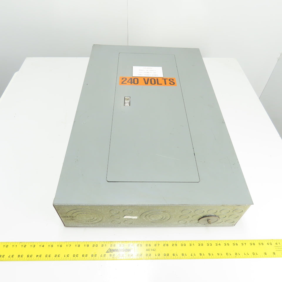 Square D NQOD30L225 225A 240V 3Ph 30-Circuit NQOD Panelboard Enclosure