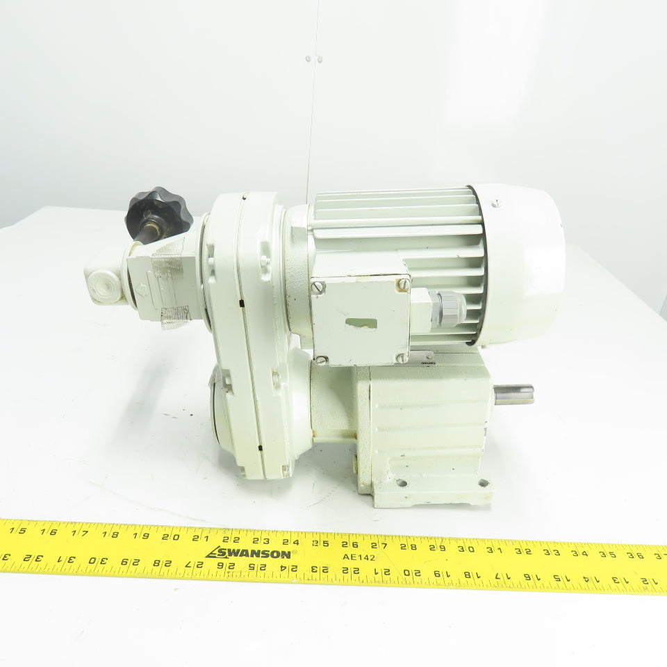 Lenze GST04-2KVBR071-32 Gear Motor 22:1 Ratio 0.37kw 230/480V 3Ph Tested
