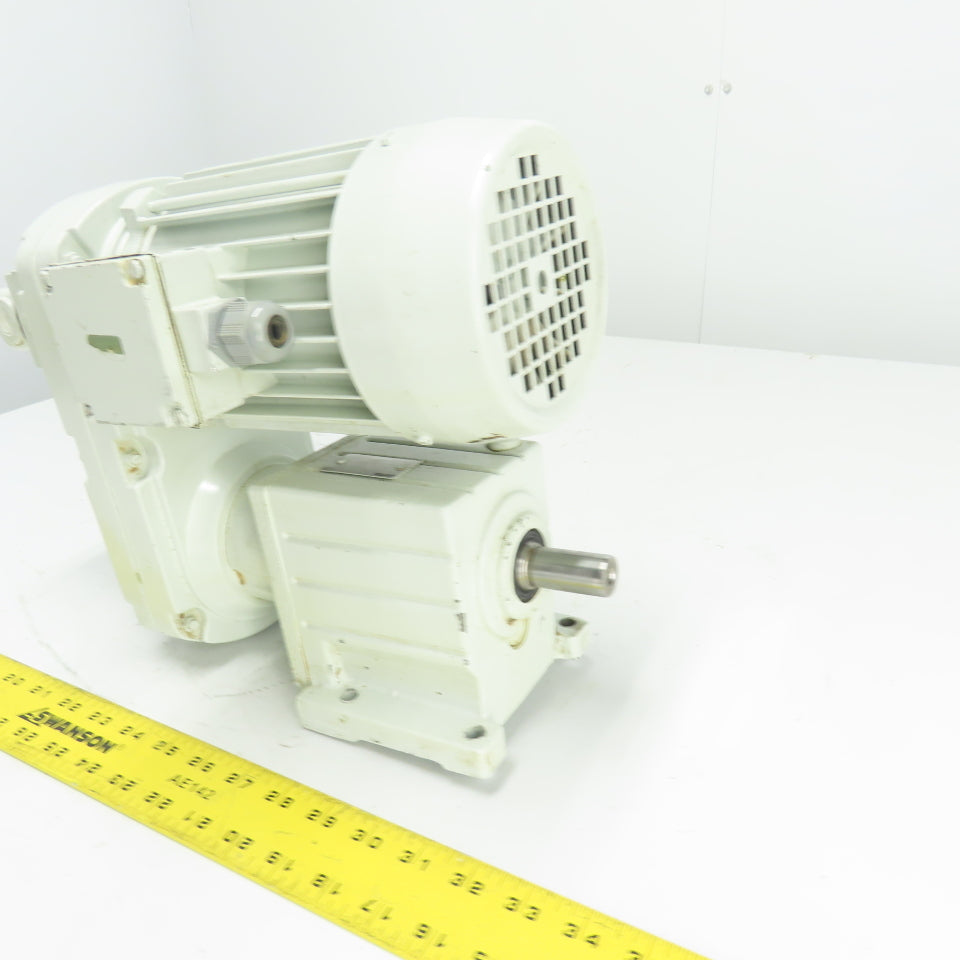 Lenze GST04-2KVBR071-32 Gear Motor 22:1 Ratio 0.37kw 230/480V 3Ph Tested