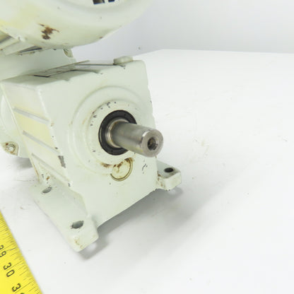 Lenze GST04-2KVBR071-32 Gear Motor 22:1 Ratio 0.37kw 230/480V 3Ph Tested