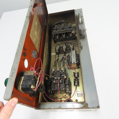 Allen-Bradley 712-BAB24 Size 1 Combination Motor Starter Series L 10Hp 600V 3Ph