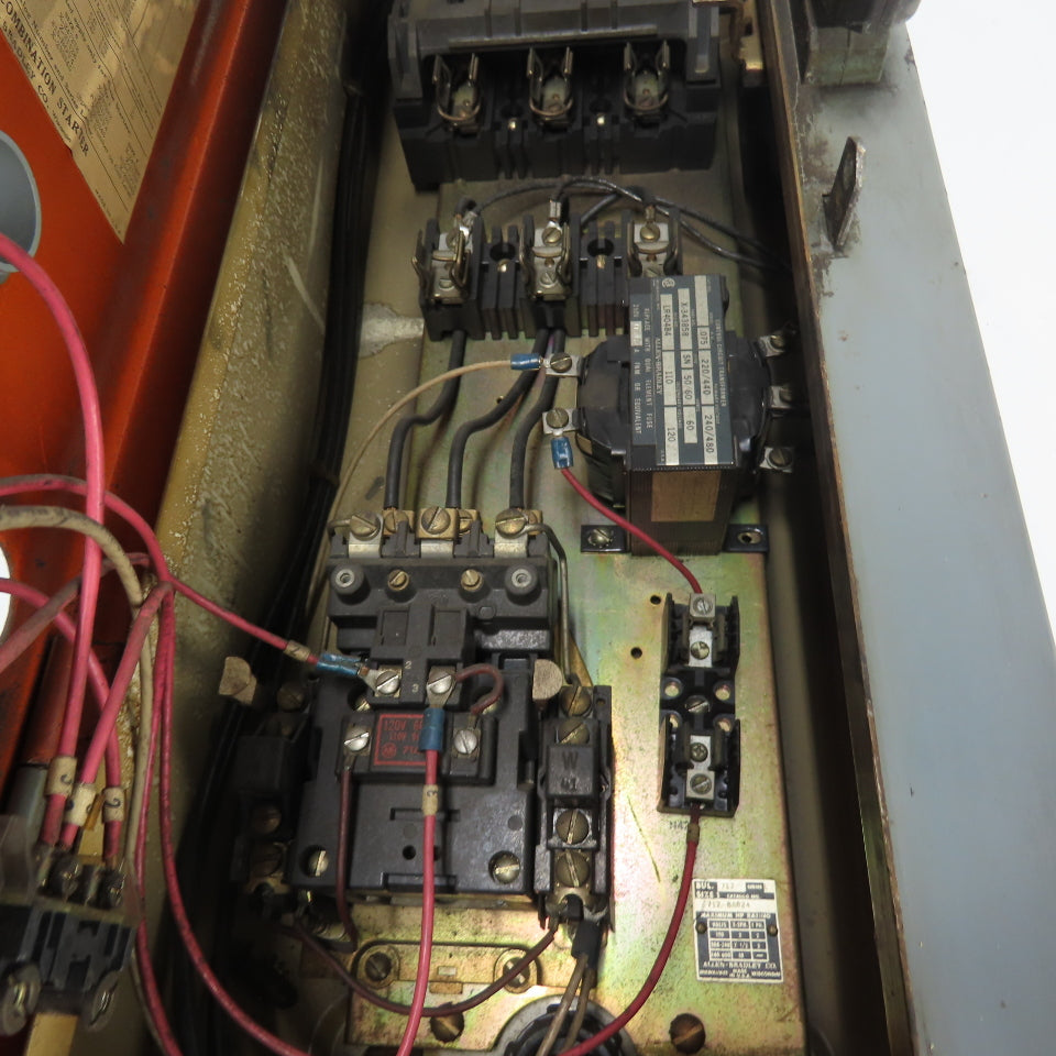 Allen-Bradley 712-BAB24 Size 1 Combination Motor Starter Series L 10Hp 600V 3Ph