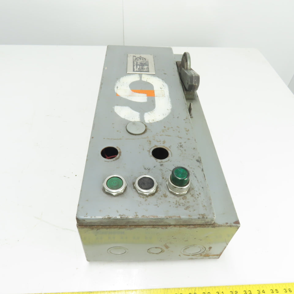 Allen-Bradley 712-BAB24 Size 1 Combination Motor Starter Series L 10Hp 600V 3Ph