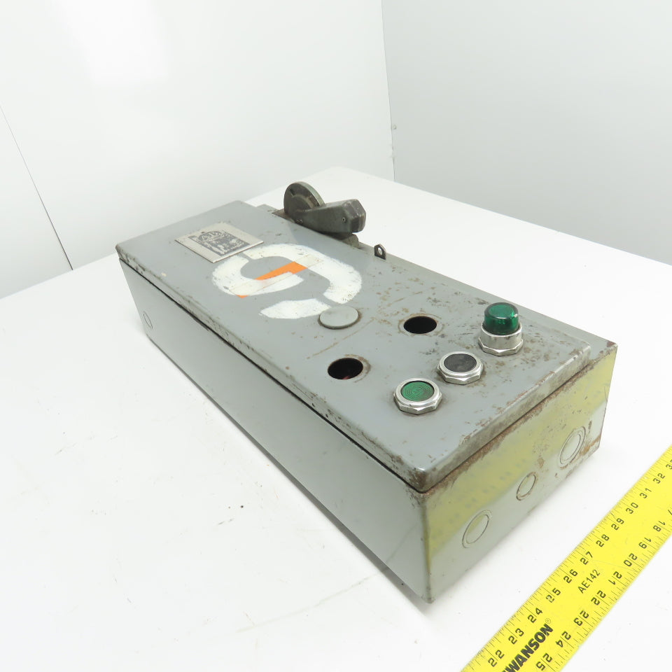 Allen-Bradley 712-BAB24 Size 1 Combination Motor Starter Series L 10Hp 600V 3Ph