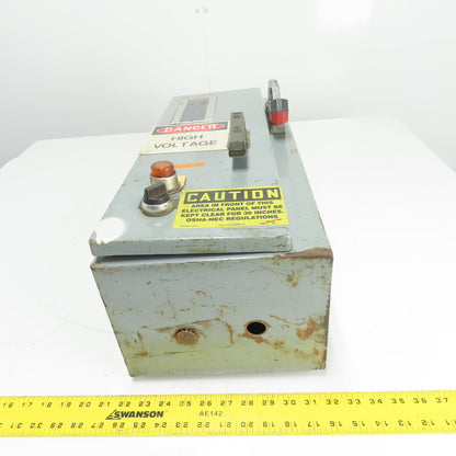 Allen-Bradley 512-BJB-24 Size 1 Combination Motor Starter Ser D 600V 10HP