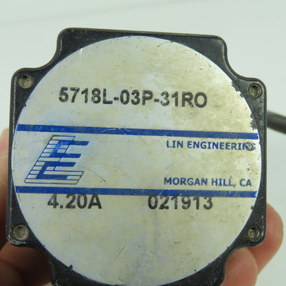 LIN ENGINEERING 5718L-03P-31RO NEMA 23 High Torque Stepper Motor 4.20A
