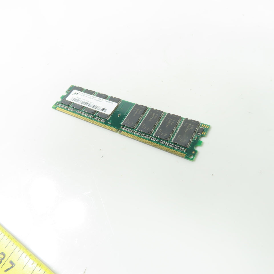 Micron MT8VDDT3264AG-40BGB 256MB DDR 400 CL3 Desktop RAM Memory Module