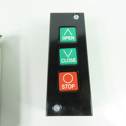Eastern Motor Controls PBS-3 3-Push Button Station Open/Close/Stop 5A 240VAC NEW