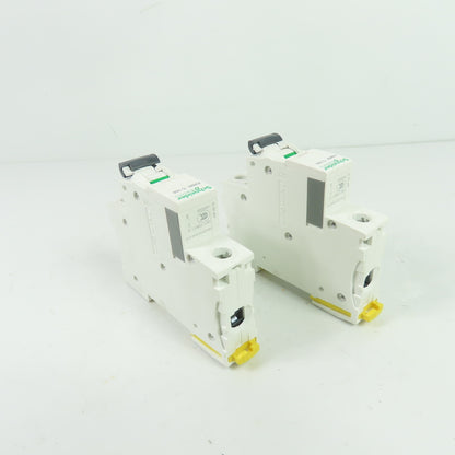 Schneider Electric iC65N C16A 1-Pole Circuit Breaker 16A Lot Of 2