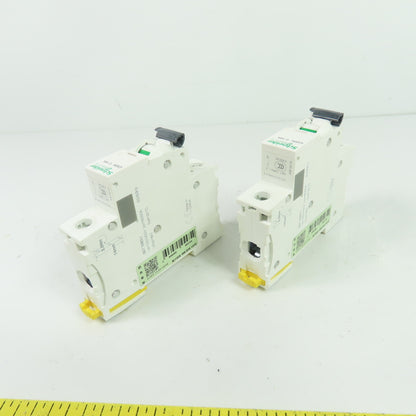 Schneider Electric iC65N C16A 1-Pole Circuit Breaker 16A Lot Of 2
