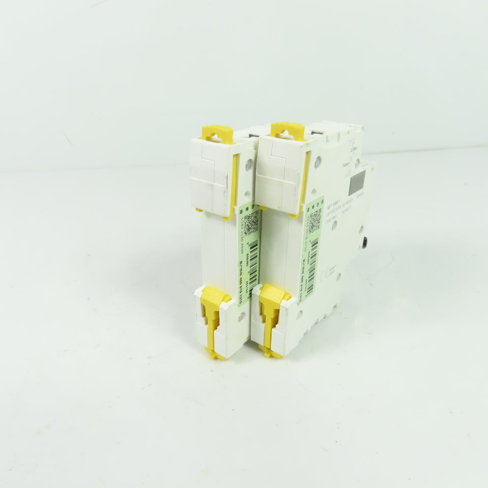 Schneider Electric iC65N C16A 1-Pole Circuit Breaker 16A Lot Of 2