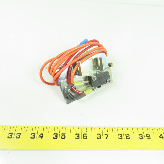 Honeywell V7-1B17D8-207 Roller Lever Micro Switch 11A 277VAC W/ Mounting Plate