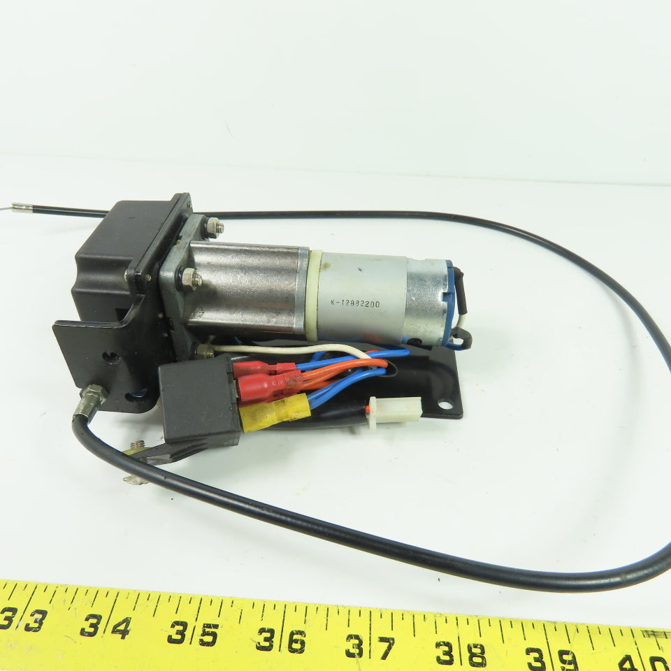 K-128822D0 12V DC Gear Motor with Pull Cable and Relay