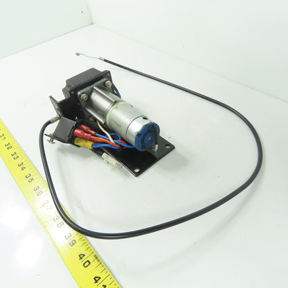 K-128822D0 12V DC Gear Motor with Pull Cable and Relay