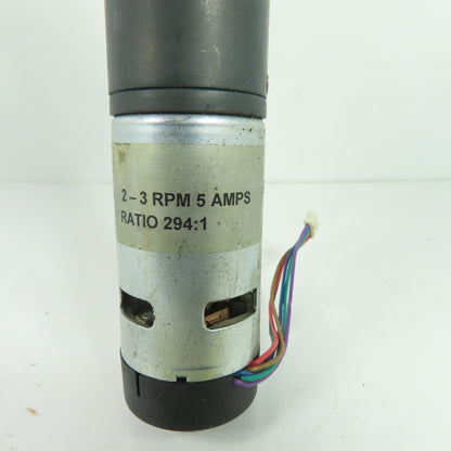 1A042-012-27-XX High Torque DC Gear Motor 26 RPM 110 IN-lb 5A 294:1 Ratio