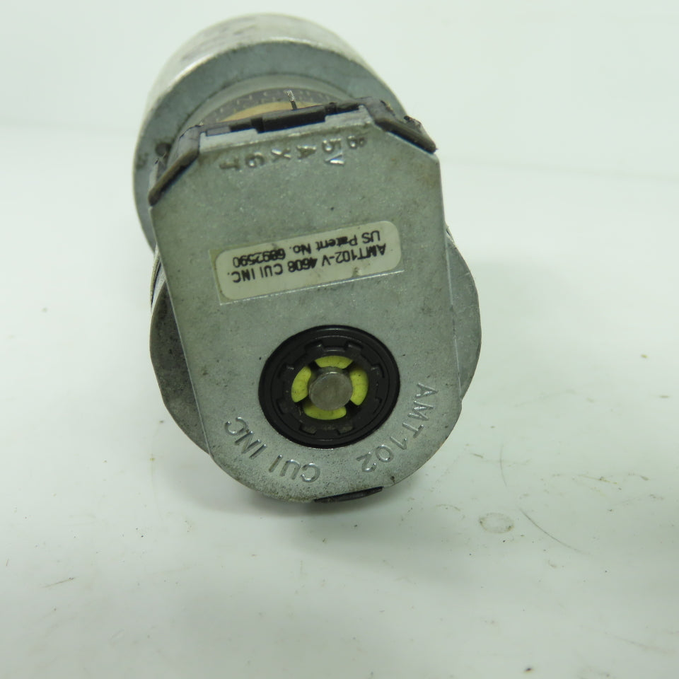 Hansen Corporation *10109-100 12V DC Gear Motor W/ CUI AMT102 Encoder 0.25"Shaft