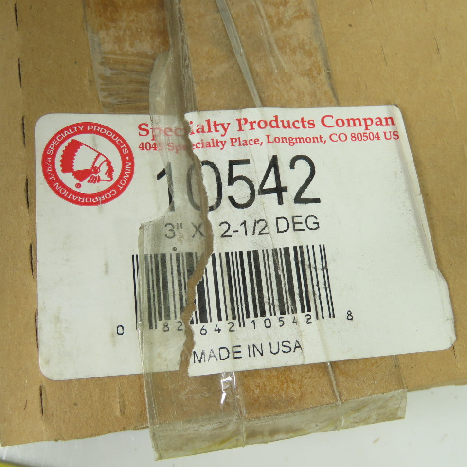 Specialty Products Company 10542 3"x 2-1/2 DEG Axle Caster Alignment Shims Lot/6