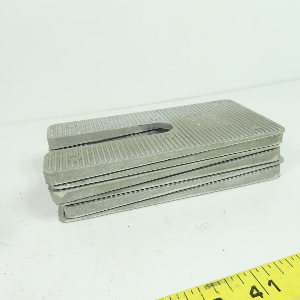 Specialty Products Company 10542 3"x 2-1/2 DEG Axle Caster Alignment Shims Lot/6