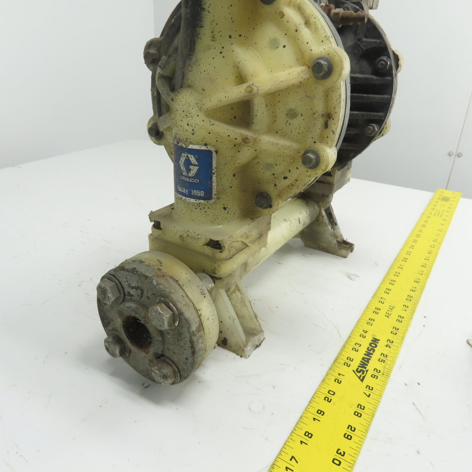 Graco 649034 1050P-P01AP2PPPTPTPT Husky 1050 Air Diaphragm Pump 125PSI 1"