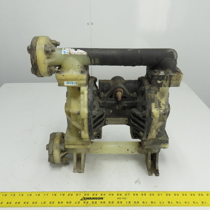 Graco 649034 1050P-P01AP2PPPTPTPT Husky 1050 Air Diaphragm Pump 125PSI 1"