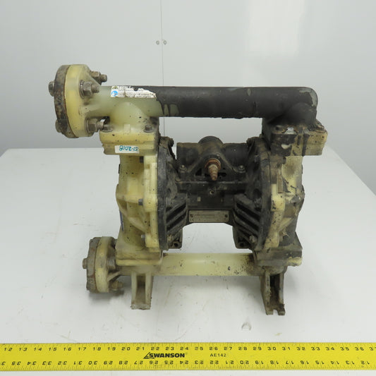 Graco 649034 1050P-P01AP2PPPTPTPT Husky 1050 Air Diaphragm Pump 125PSI 1"