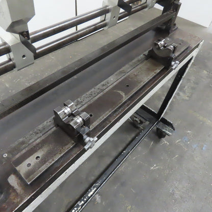 Custom Assembly Inspection Fixture on Rolling Steel Stand