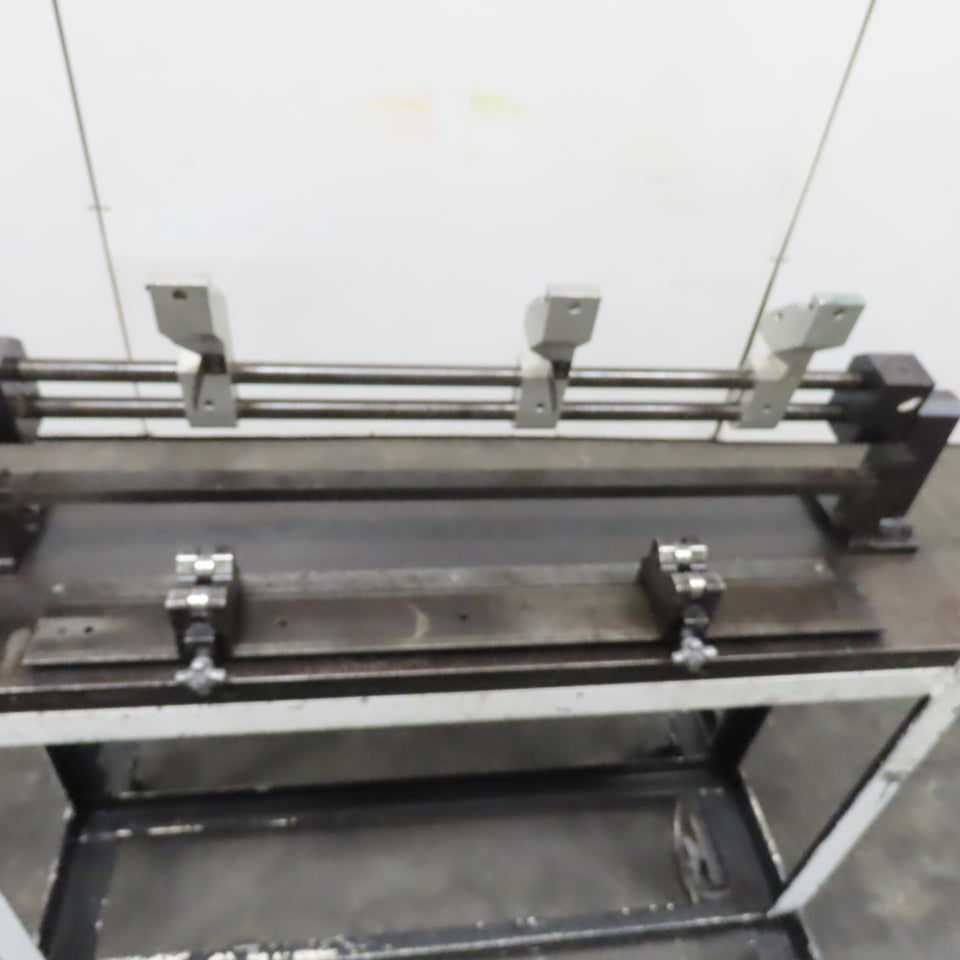 Custom Assembly Inspection Fixture on Rolling Steel Stand