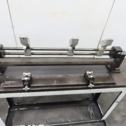 Custom Assembly Inspection Fixture on Rolling Steel Stand