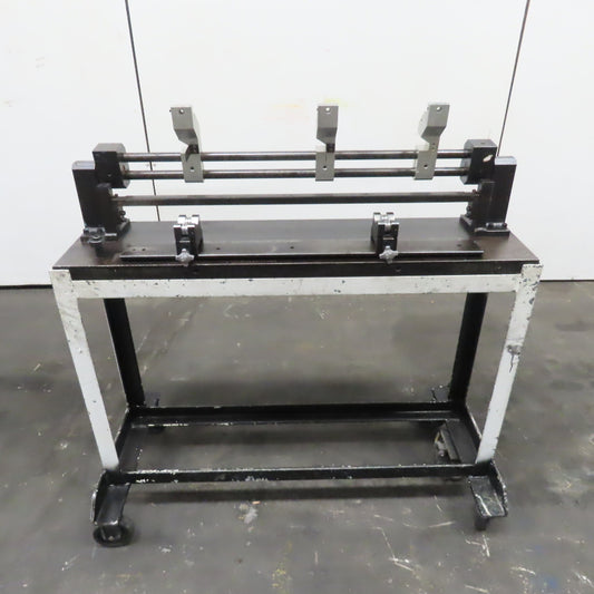 Custom Assembly Inspection Fixture on Rolling Steel Stand