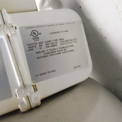 TX 400M TB HSG 400W Metal Halide High Bay Light Fixture 120-277V Tested