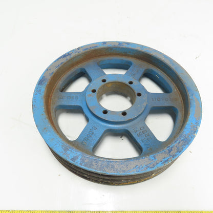 TB Woods 110 PD SK 4-Groove V-Belt Pulley Sheave SK Hub 11-5/16" Od x 2-1/2" W