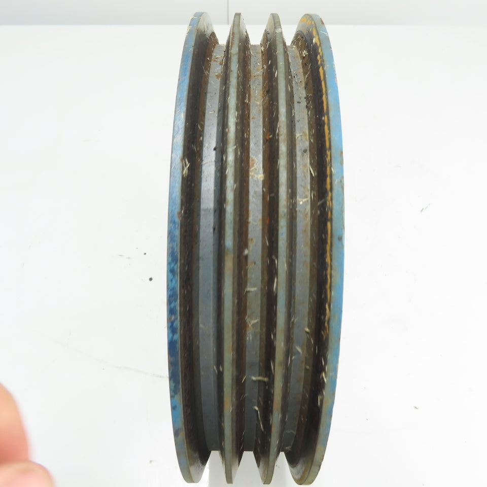 TB Woods 110 PD SK 4-Groove V-Belt Pulley Sheave SK Hub 11-5/16" Od x 2-1/2" W