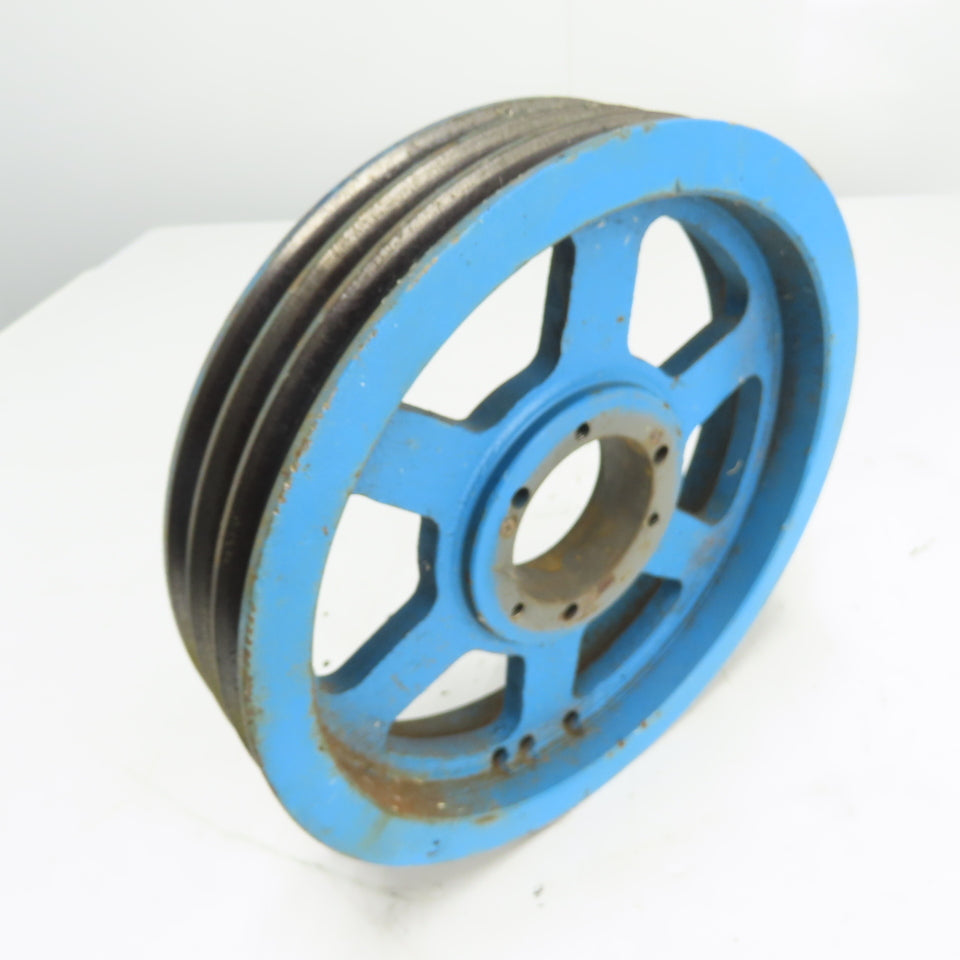 TB Woods 110 PD SK 4-Groove V-Belt Pulley Sheave SK Hub 11-5/16" Od x 2-1/2" W
