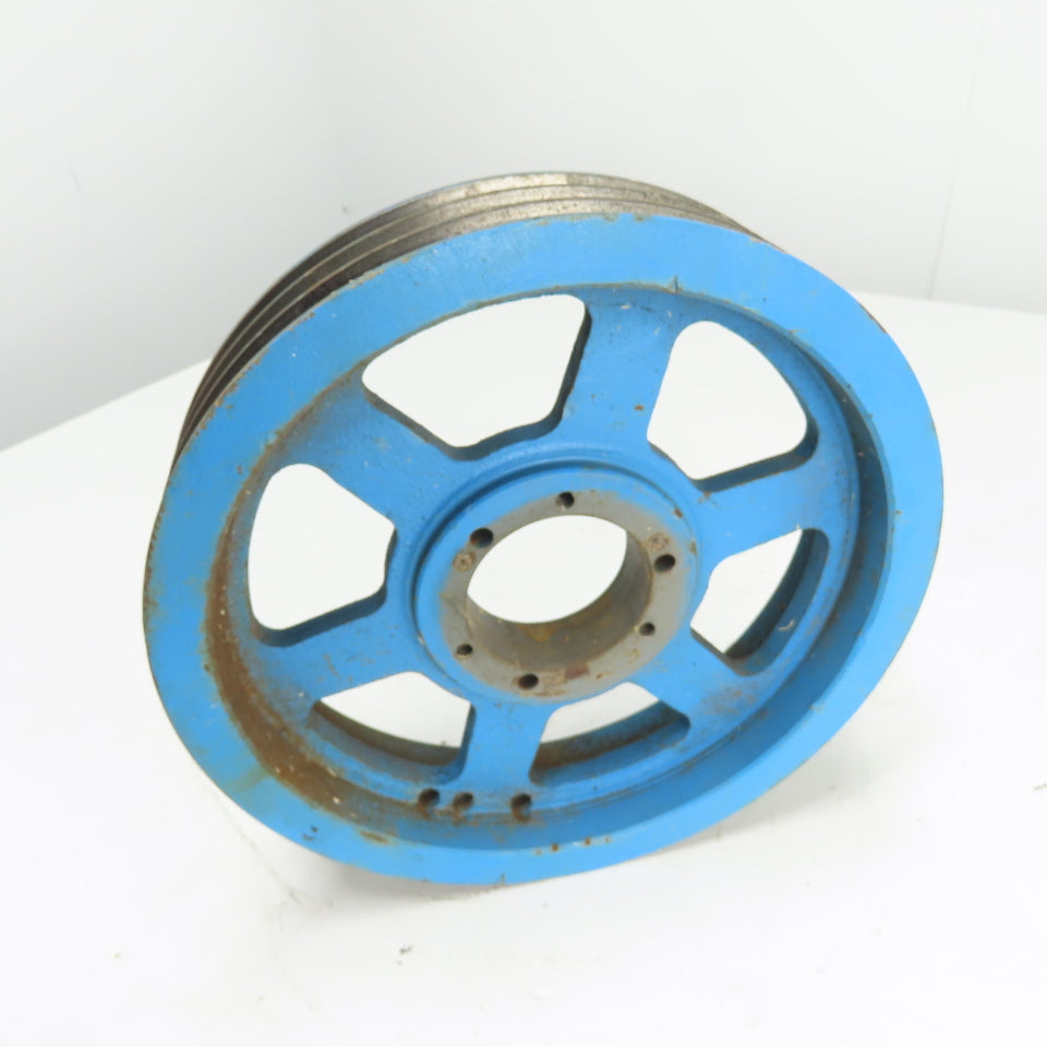TB Woods 110 PD SK 4-Groove V-Belt Pulley Sheave SK Hub 11-5/16" Od x 2-1/2" W