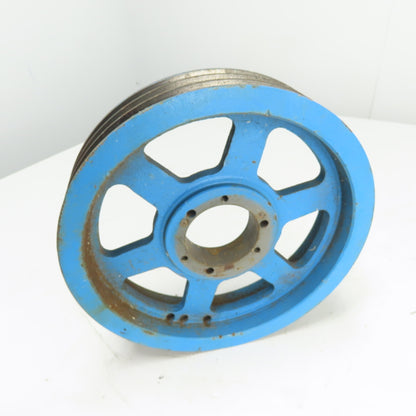 TB Woods 110 PD SK 4-Groove V-Belt Pulley Sheave SK Hub 11-5/16" Od x 2-1/2" W