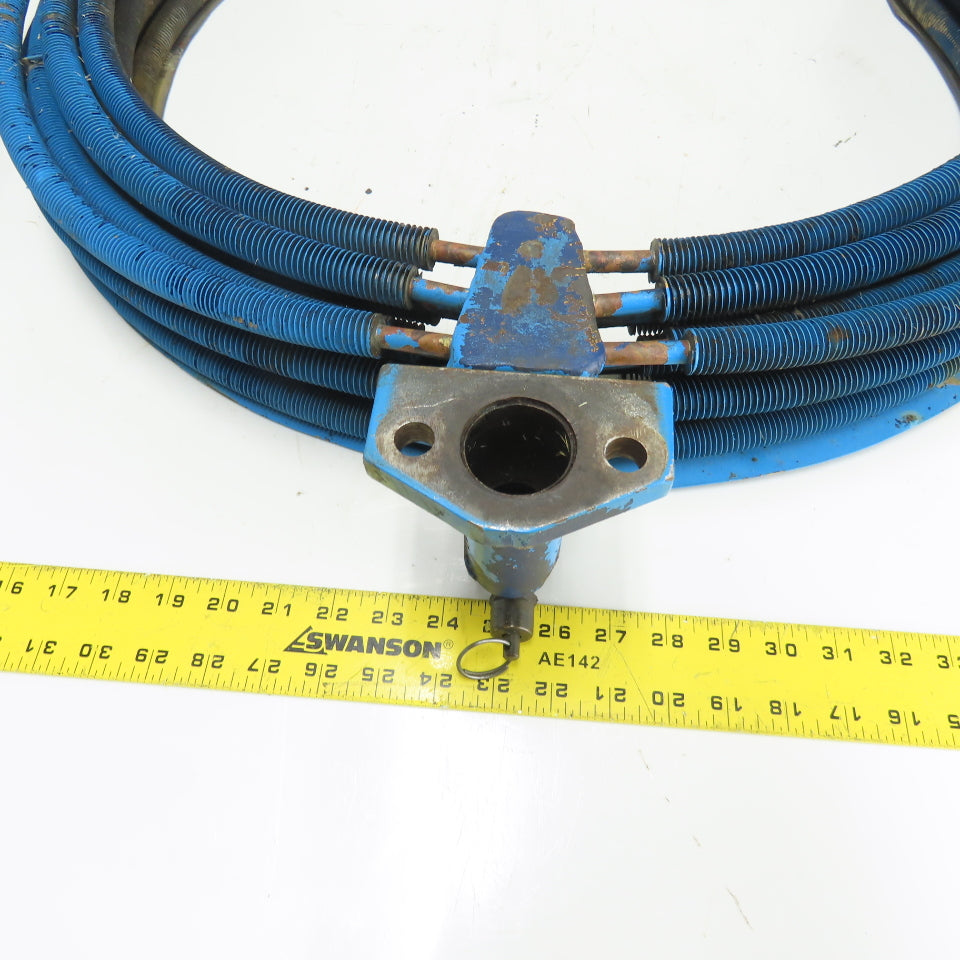 Dresser 770 A Compressor Oil Cooler Assembly Finned Tube